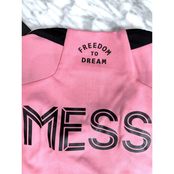 Adidas MLS Inter Miami CF Lionel Messi Home Jersey Men’s Soccer Large JE9741 NEW - Picture 4 of 9